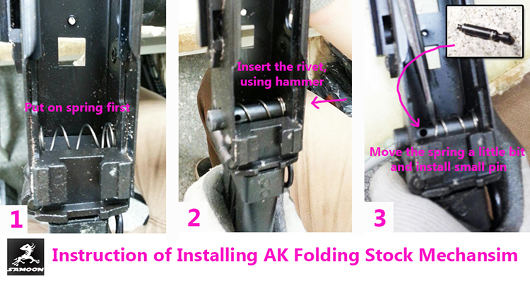 GHK GKS74U / GK105 Folding Stock Mechansim